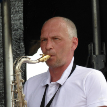 Coverband Branding Saxofonist Maarten